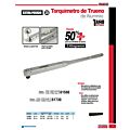 Torquímetro de trueno con cuerpo de aluminio escala dual cuadro de 3/4", 140-740 ft-lb Urrea