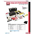 Juego básico industrial para instrumentista de montaje en pulgadas, 68 piezas caja D7C20 Urrea