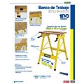 Banco de trabajo portátil 100 kg Surtek