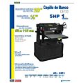 Cepillo de banco 20" 5 HP 220 V, 5000 RPM Surtek