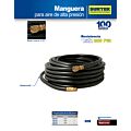 Manguera para aire de alta presión 3/8" x 10 m Surtek