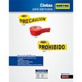 Paq c/3 Cinta para barricada "PELIGRO" ancho 3" de 304 m Surtek