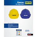 Casco de seguridad con ajuste de intervalos, color blanco Surtek
