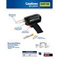 Cautín tipo pistola 140 W, 120 V Surtek