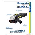 Mini esmeriladora angular 4-1/2" 800 W 11000 RPM Surtek