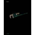 Llave stillson de hierro maleable, 48" Urrea