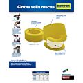 Paq c/10 Cinta sella roscas 1" x 7 m Surtek