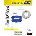 Paq c/10 Cinta sella roscas 1/2" x 7 m Foy