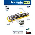 Corta azulejos con baleros 16" Surtek