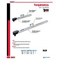 Torquímetro de carátula con cuerpo de aluminio cuadro de 1/2", 50-250 ft-lb Urrea