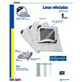 Lona de polietileno reforzada color blanco 3 x 3 m Surtek