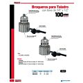 Broquero para rotomartillos 1/2" con rosca 1/2" - 20NF con llave Urrea