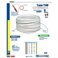 Cable eléctrico THW calibre 8, 100 m color rojo Surtek