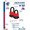 Candado impermeable largo 40 mm, llave estándar Lock