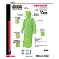 Gabardina impermeable de alta visibilidad M Urrea