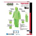Impermeable de alta visibilidad G, 2 piezas Urrea