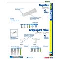 Taquete blanco 3/8", 25 piezas Surtek