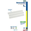 Barra de silicón 1/2" x 15 cm, 1 kg en bolsa Surtek