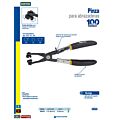 Pinza para abrazaderas 2-1/2" Surtek