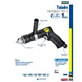 Taladro neumático 1/2" 700 RPM reversible Surtek