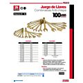 Llave combinada de bronce-aluminio antichispa métrica, 12 puntas, 25 mm Urrea