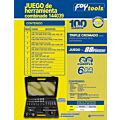 Juego combinado de herramienta, 88 piezas Foy