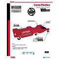 Cama para mecánico plástica, 6 ruedas giratorias, 36" Urrea
