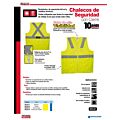 Chaleco de seguridad de alta visibilidad amarillo M Urrea