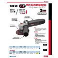 Mini esmeriladora angular 4-1/2" 720 W 120 V Urrea