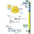 Llavero destapador de mini casco de seguridad Surtek