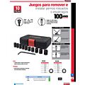 Juego para remover e instalar pernos métricos, 10 piezas Urrea