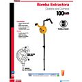 Bomba extractora giratoria para químicos, suministro 5 Lt por 20 giros Urrea