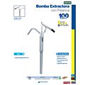 Bomba extractora de palanca para lubricantes, suministro 300 ml por bombeo Surtek