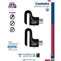 Candado con alarma para freno de disco para motocicleta, llave bancaria Lock