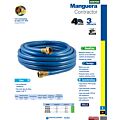Manguera para jardín contractor con conector metálico 1/2", 20 m Surtek