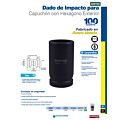 Dado de impacto pulgadas, doble apertura, cuadro para capuchón 13/16", 1-1/2" Surtek