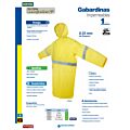Gabardina impermeable con cintas reflejantes M Surtek
