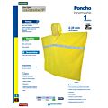Poncho impermeable con cintas reflejantes unitalla Surtek