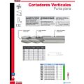 Cortador vertical punta plana 4 gavilanes, 3/8" Urrea