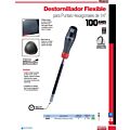 Destornillador flexible magnético con mango trimaterial para puntas 1/4" Urrea