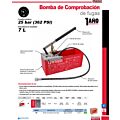 Bomba de comprobación de fugas 25 bar (362 psi) Urrea