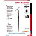 Bomba extractora vertical para aceites ligeros, suministro 600 ml por ciclo Urrea
