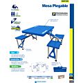Mesa plegable para camping Surtek