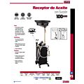 Receptor de aceite con succión 65 Lt Urrea