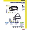 Linterna de LED para cabeza a baterías 3 pilas "AAA" de 120 lm Surtek
