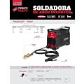 Soldadora inverter para electrodos de 1 fase 200 A, 110 V - 220 V Urrea