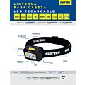 Linterna de LED para cabeza recargable de 250 lm Surtek