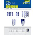 Paq c/6 Pila alcalina Surtek "9V" Surtek