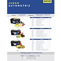 Juego combinado de herramienta automotriz con caja plástica CPS20, 9 piezas Surtek
