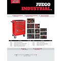 Juego industrial con organización modular de 7 gavetas 194 piezas, con gabinete X27M7 Urrea